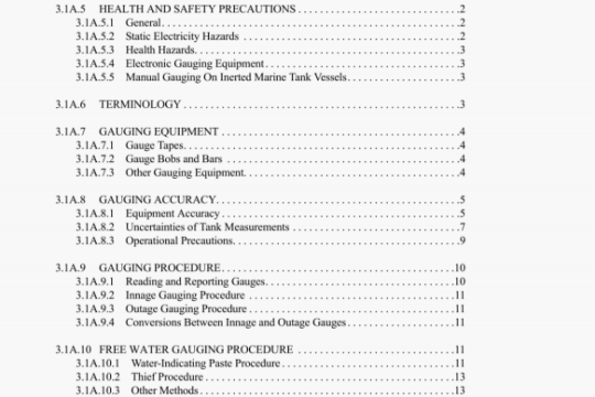 API MPMS 3.1A:2005 pdf download