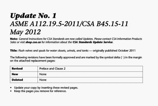 ASME A112.19.5-2011 pdf download