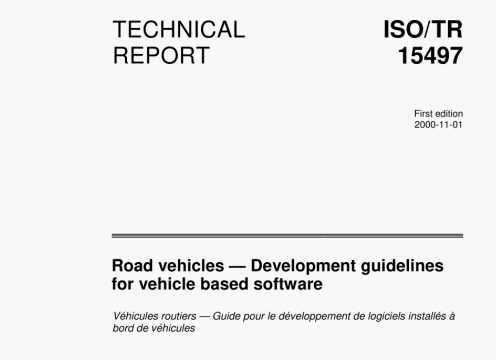 ISO TR 15497:2000 pdf download