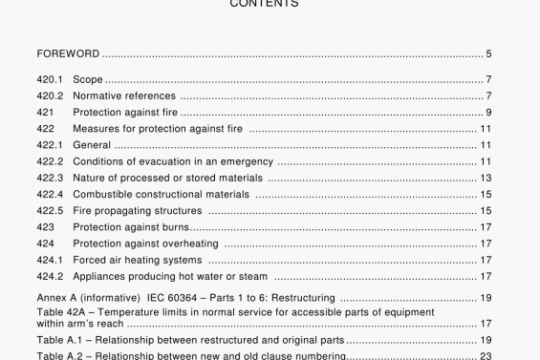 IEC 60364-4-42:2001 pdf download