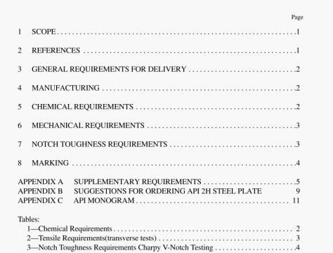 API SPEC 2H:2007 pdf download