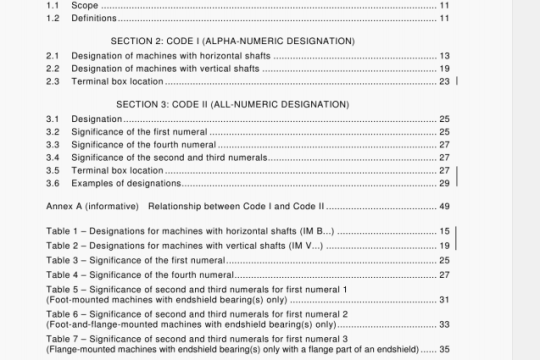 IEC 60034-07:2001 pdf download