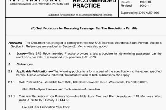 SAE J966 pdf download