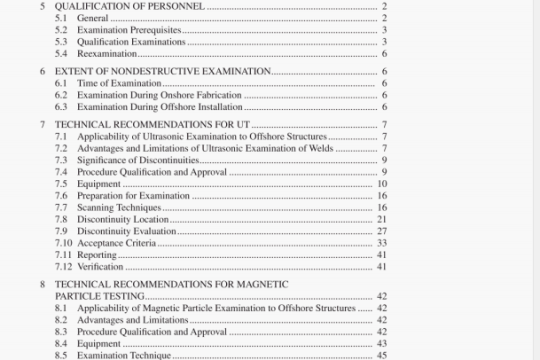 API RP 2X:2004 pdf download