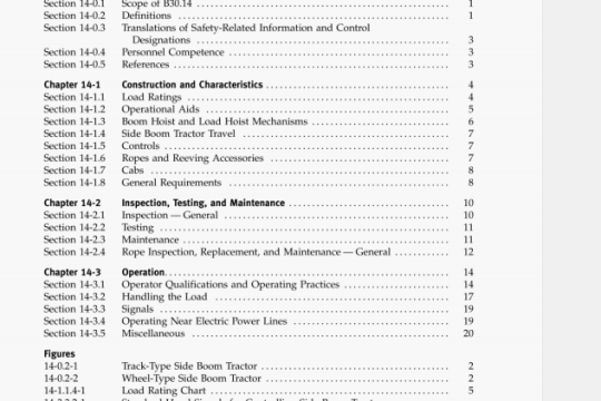 ASME B30.14-2015 pdf download