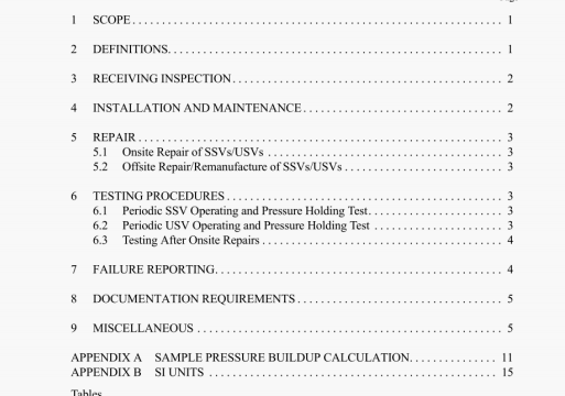 API RP 14H:2007 pdf download