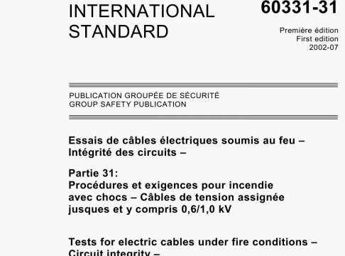 IEC 60331-31:2002 pdf download