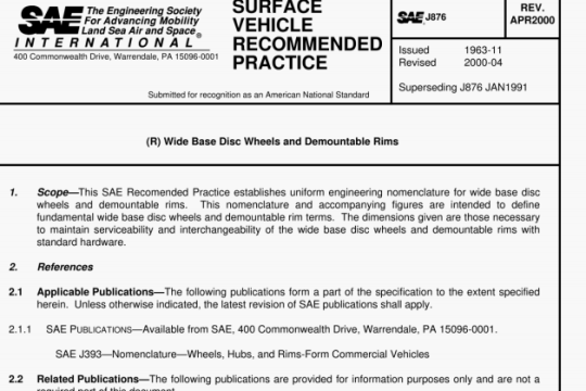 SAE J876 pdf download