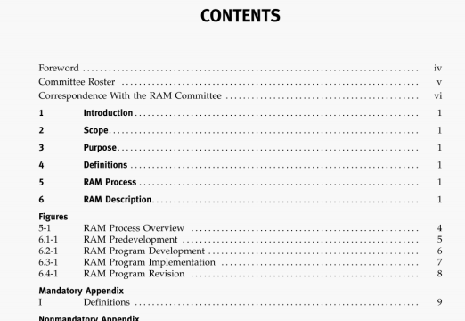 ASME RAM-1-2013 pdf download