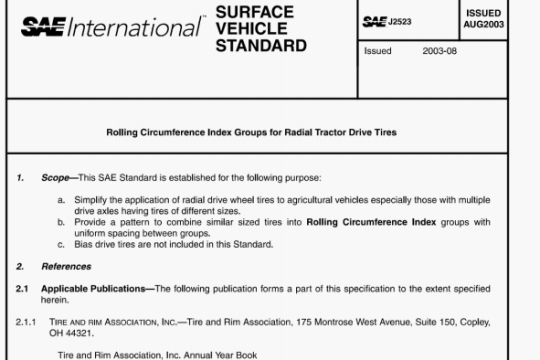 SAE J2523 pdf download