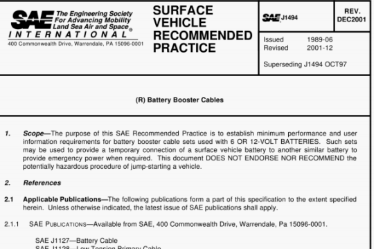 SAE J1494 pdf download