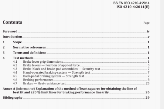 BS EN ISO 4210-4:2014 pdf download