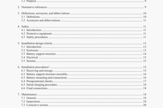 IEEE Std 937-2019 pdf download