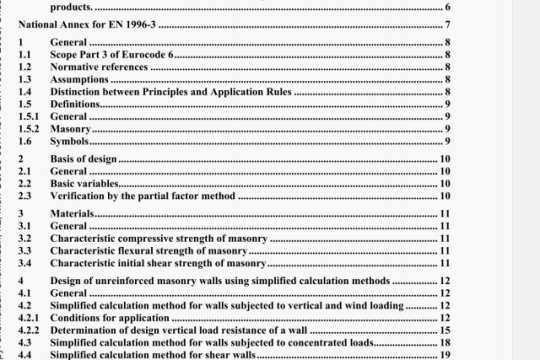 BS EN 1996-3:2006 pdf download