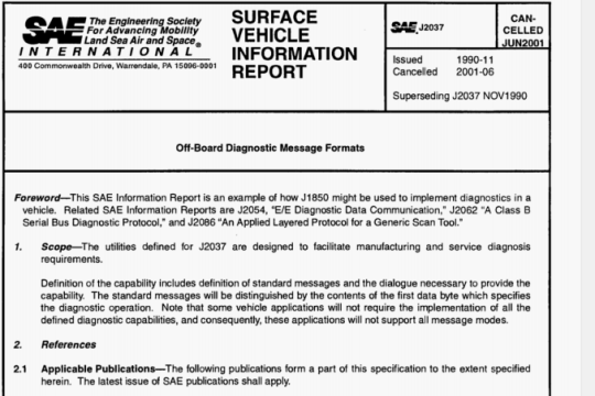 SAE J2037 pdf download