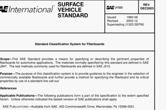 SAE J1323 pdf download