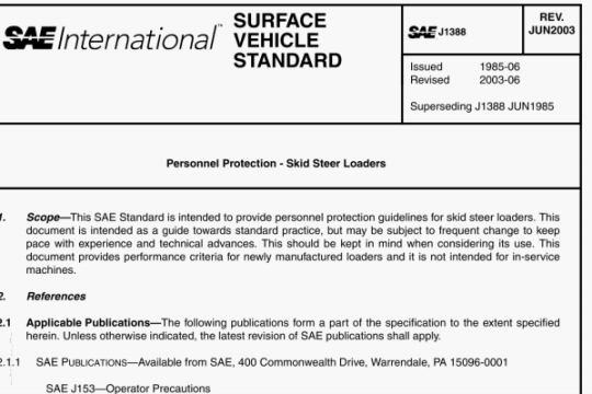 SAE J1388 pdf download