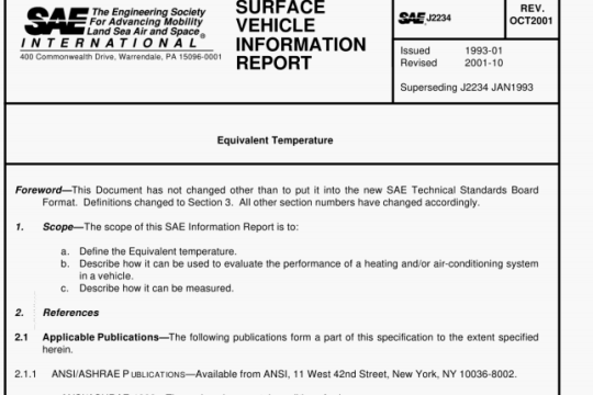 SAE J2234 pdf download