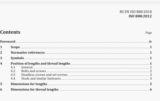 BS EN ISO 888:2018 pdf download