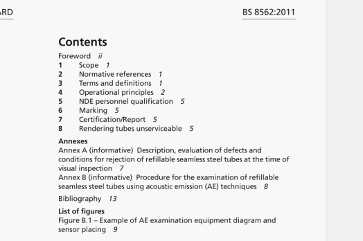 BS 08562:2011 pdf download