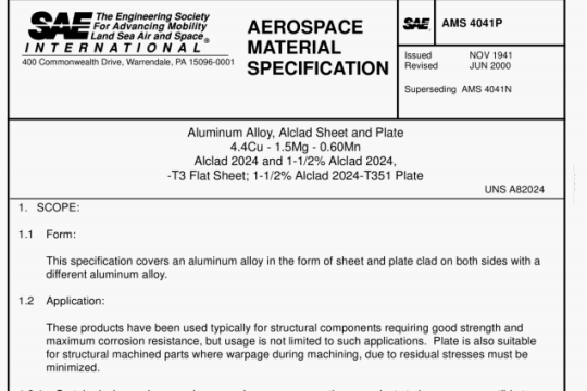 SAE AMS 4041P pdf download