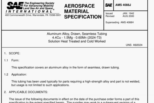 SAE AMS 4088J pdf download