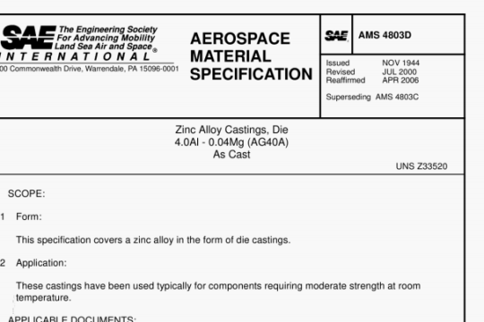 SAE AMS 4803D pdf download