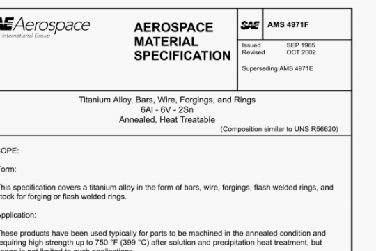 SAE AMS 4971F pdf download