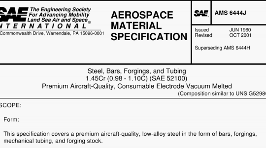 SAE AMS 6444J pdf download